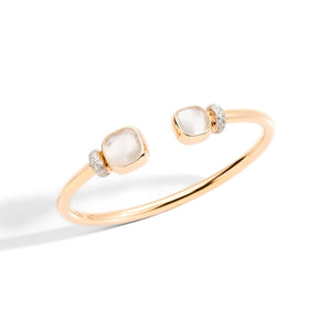 Pomellato 18K Rose Gold Nudo Bangle Bracelet