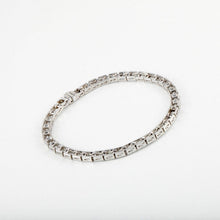 Load image into Gallery viewer, Estate Platinum Diamond Line Bracelet
