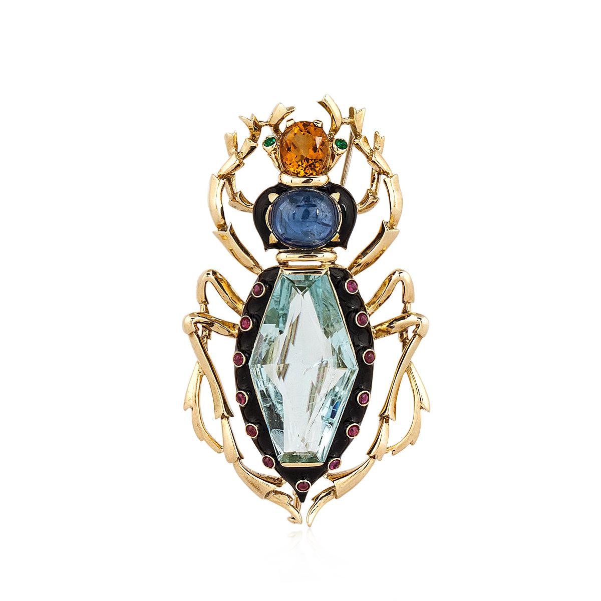 Bug brooch sales