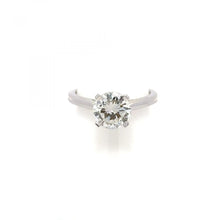 Load image into Gallery viewer, GIA 1.59 Carats Round Diamond Solitaire 18K Gold Engagement Ring
