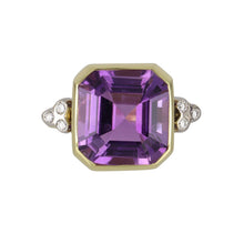 Load image into Gallery viewer, Mazza 14K Gold Amethyst Ring
