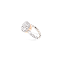 Load image into Gallery viewer, Pomellato 18K White and Rose Gold &#39;Nudo Maxi&#39; Diamond Ring
