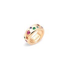 Load image into Gallery viewer, Pomellato 18K Rose Gold &#39;Iconica&#39; Multi-Gemstone Ring
