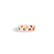 Load image into Gallery viewer, Pomellato 18K Rose Gold &#39;Iconica&#39; Multi-Gemstone Ring
