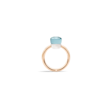 Load image into Gallery viewer, Pomellato 18K Rose and White Gold Topaz Ring
