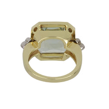 Load image into Gallery viewer, Mazza 14K Gold Green Amethyst Ring
