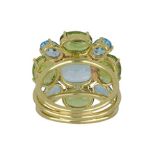 Load image into Gallery viewer, Mazza 14K Gold &#39;Dolci&#39; Peridot and Topaz Ring
