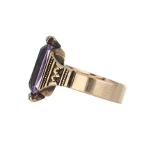 Load image into Gallery viewer, Victorian 14K Gold Amethyst Ring
