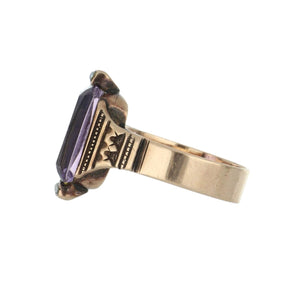 Victorian 14K Gold Amethyst Ring