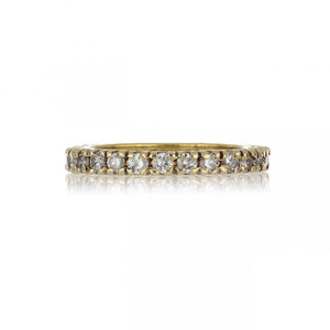 18K Gold Diamond Eternity Band